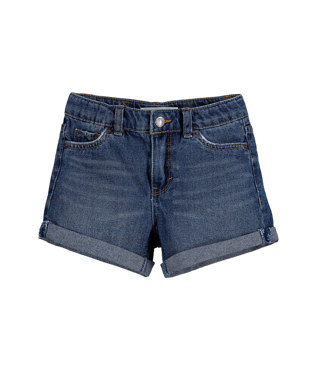 Image 1 of Girlfriend Fit Shorty Shorts (Little Kids)