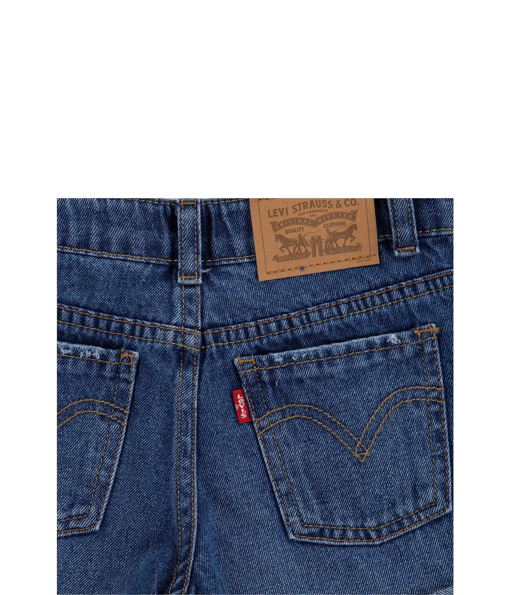 Image 4 of Girlfriend Fit Shorty Shorts (Little Kids)