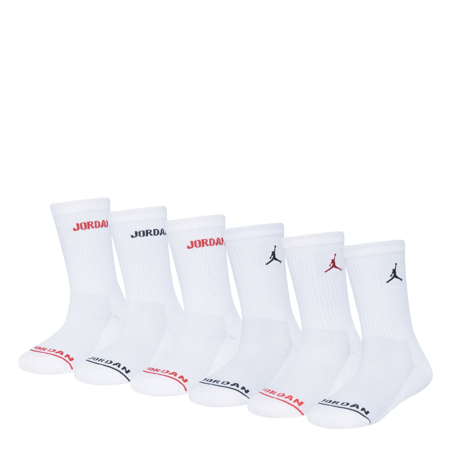 Legend Crew Socks 6 Pack (5-7)