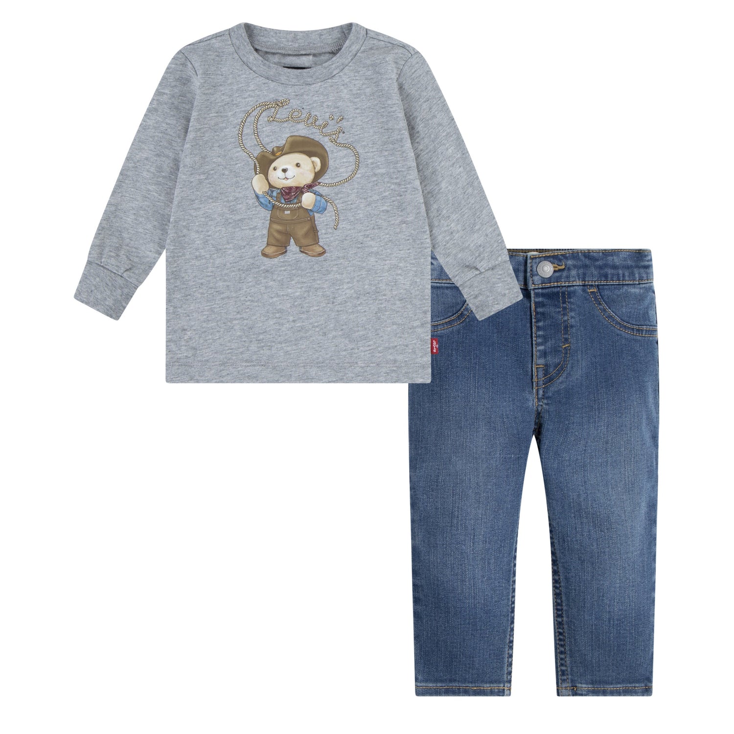 Cowboy Tee & Carpenter Set (Infant)