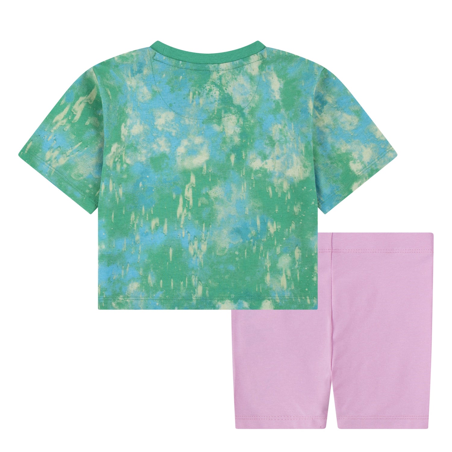 Boxy Tee & Bike Short Set (Toddler)