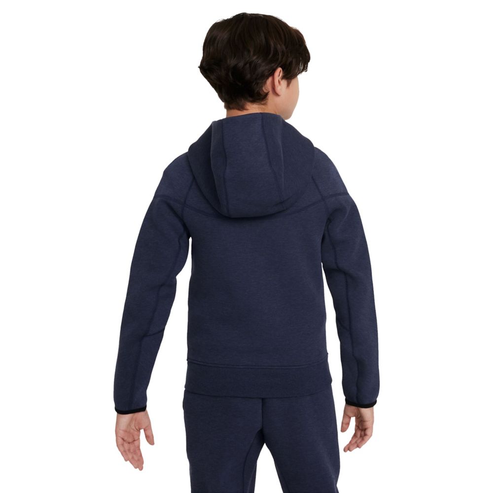 Tech Fleece Full Zip Hoodie (Big Kids)