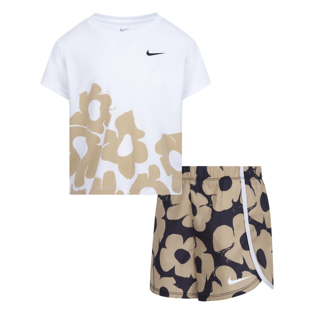 Floral Dri-Fit Sprinter Set (Little Kid)