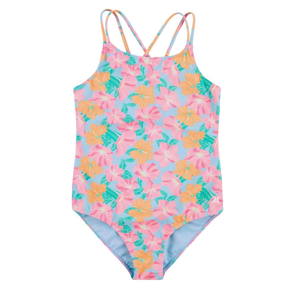 Strappy One Piece Swimsuit (Big Kid)