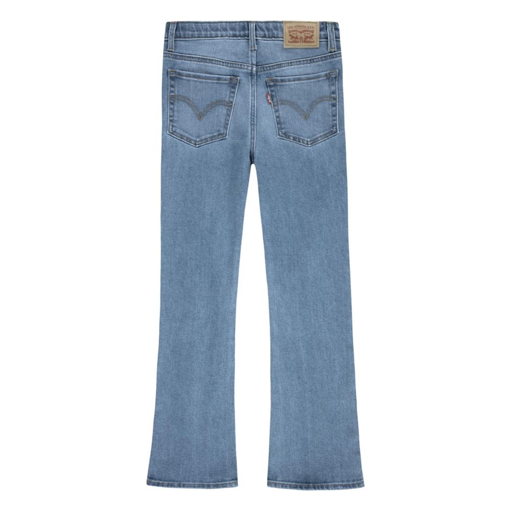 High Rise Flare Jean (Big Kid)