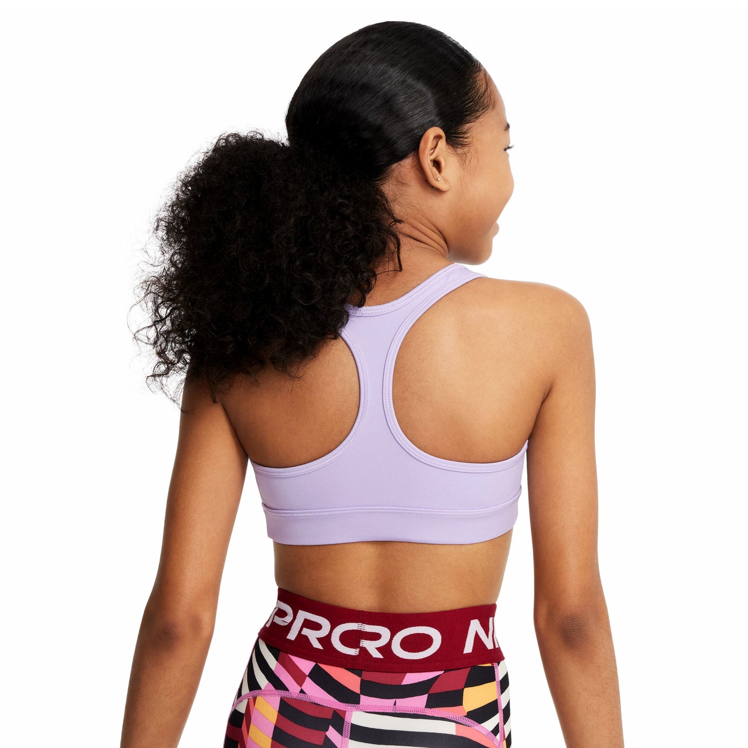 Swoosh Sports Bra (Big Kid)