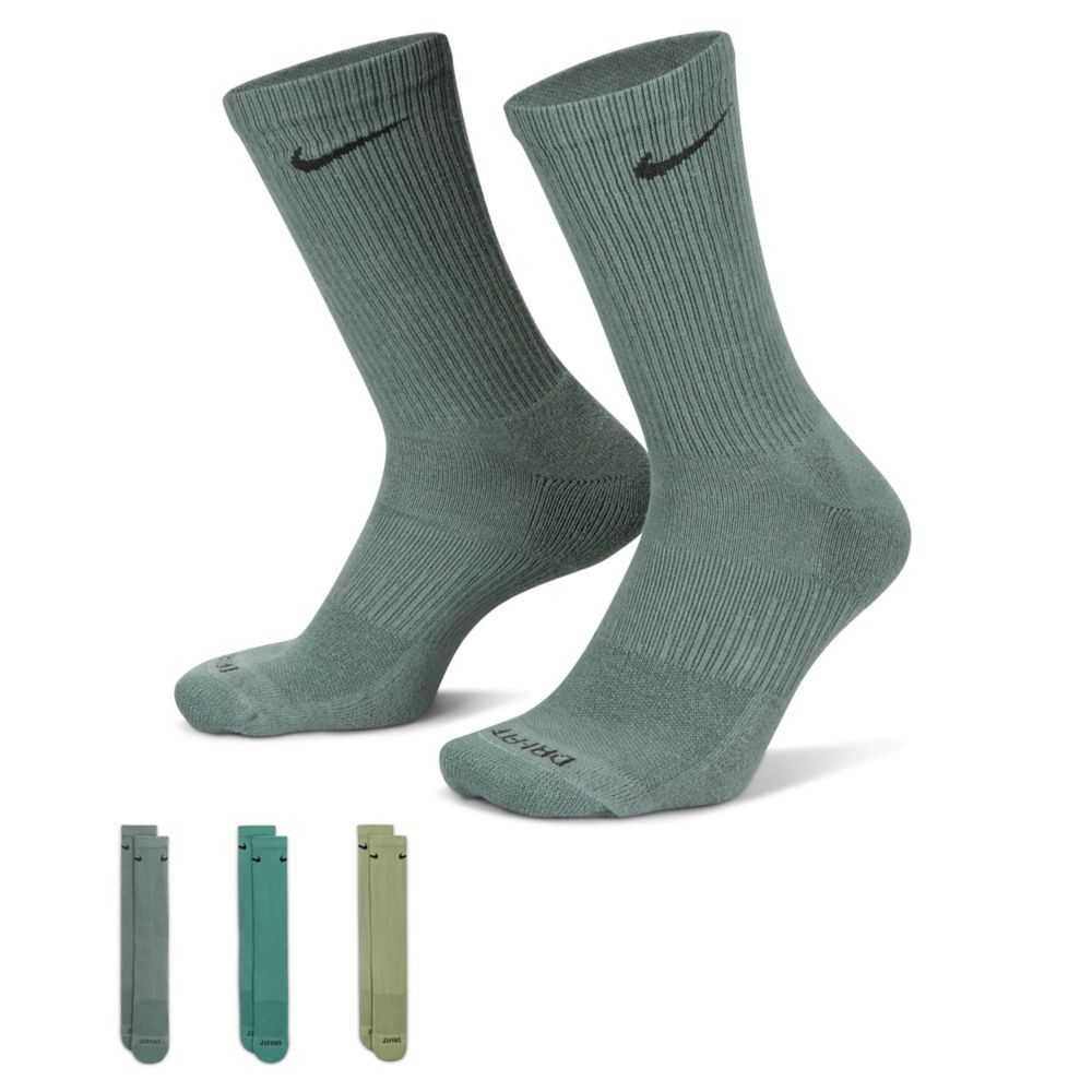 Performance Cushion Crew Socks 3 Pack Small