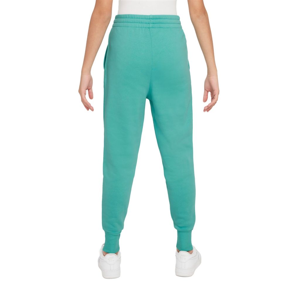 Club Fleece High-Waisted Fitted Pants (Big Kid)