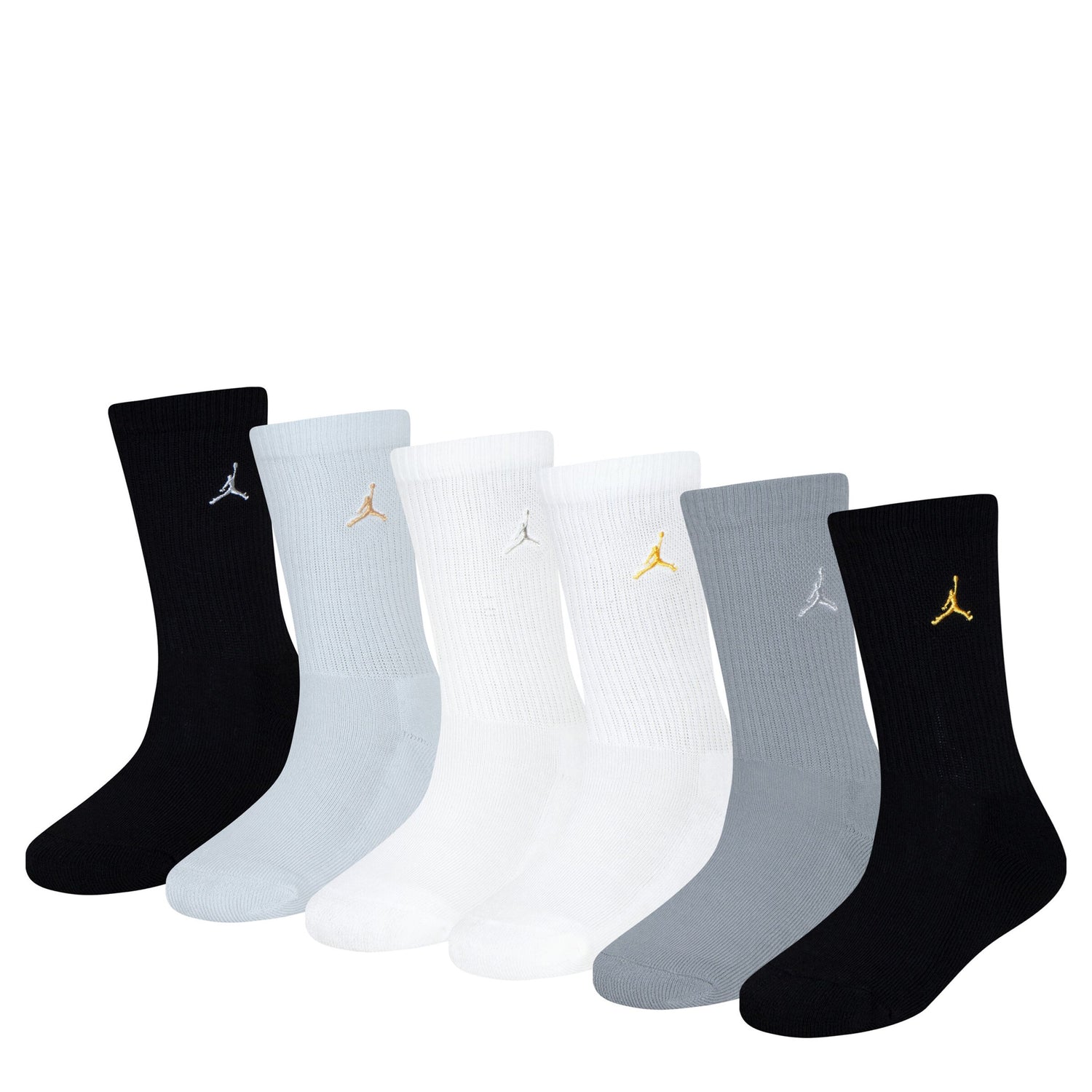 Everyday Essentials Crew 6 Pack Sock (Big Kid)
