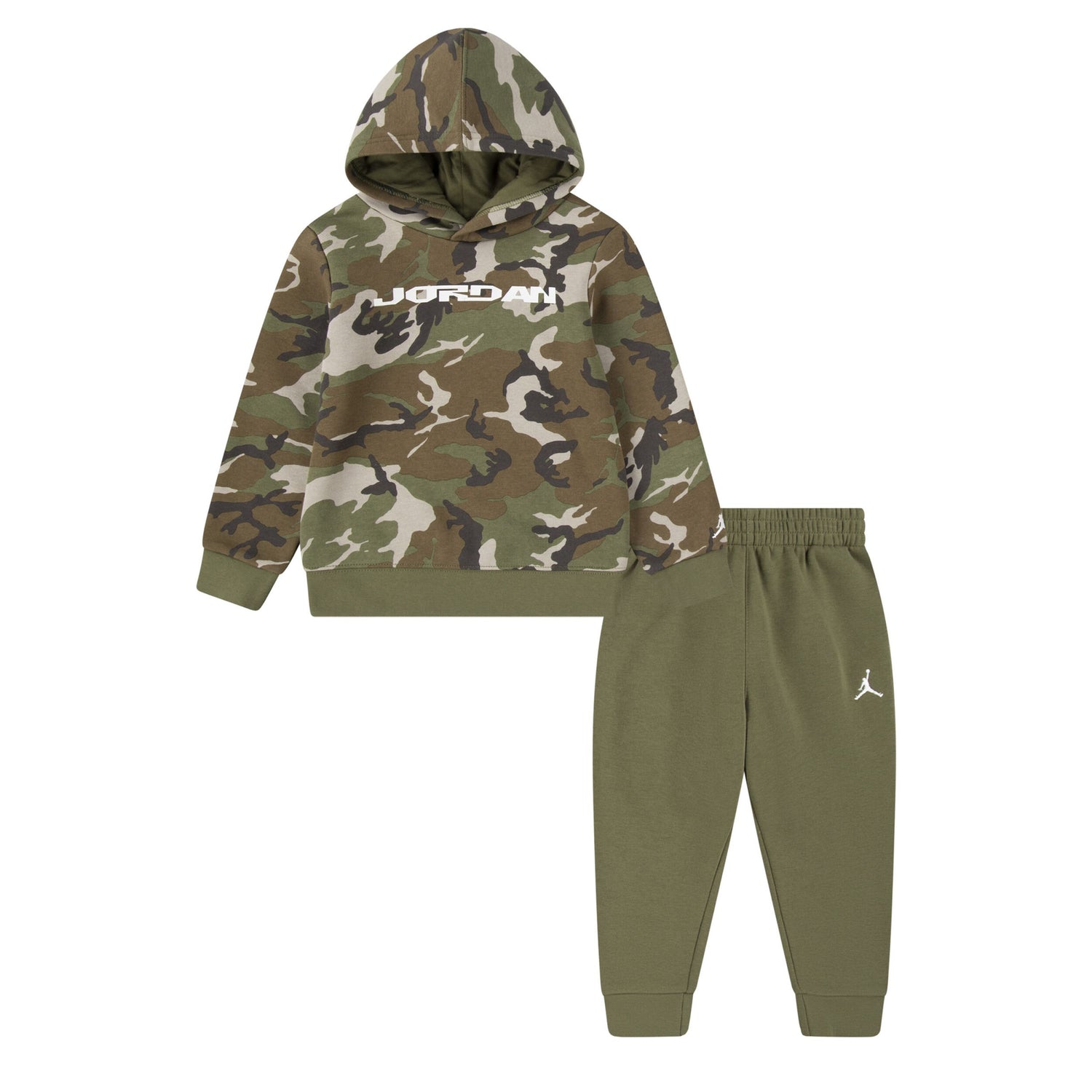Camo Pullover Hoodie & Jogger Set (Toddler)