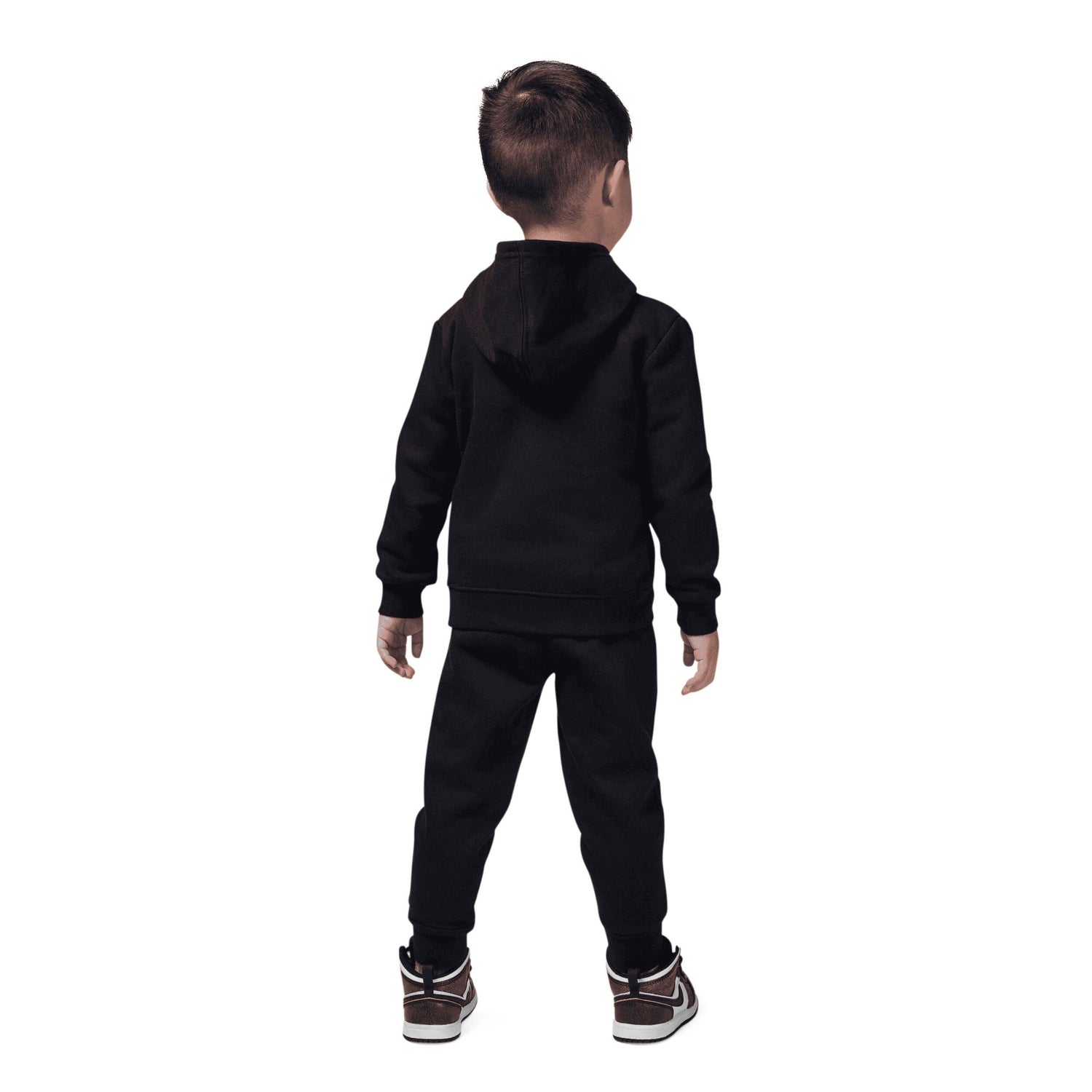 Monochrome Pullover Hoodie & Joggers Set (Toddler)
