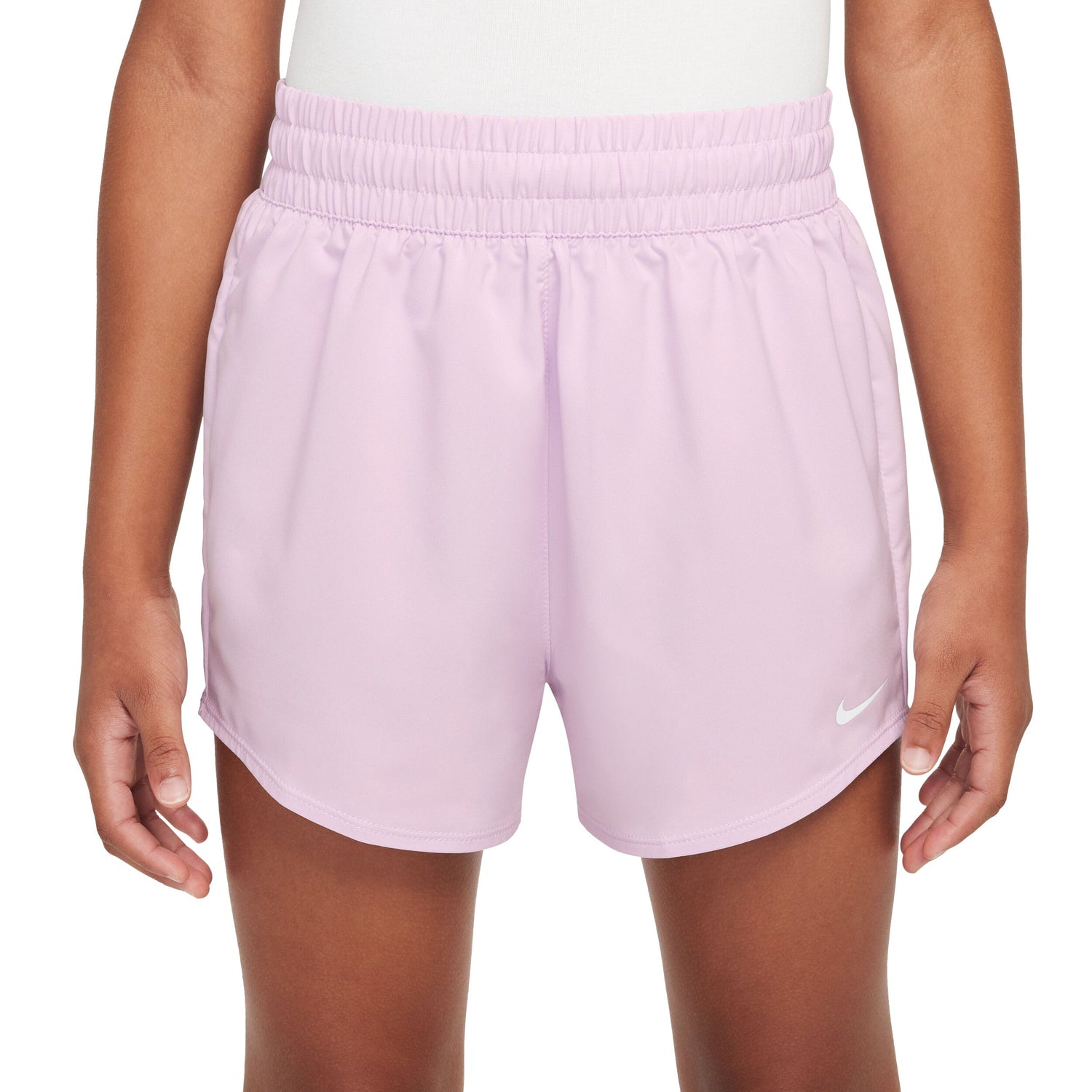 One Dri-Fit High-Waisted Woven Shorts (Big Kid)